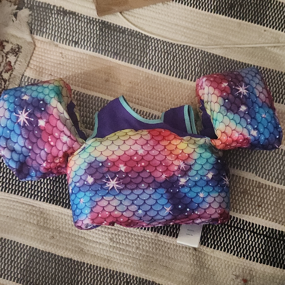 Speedo Rainbow Mermaid Kids Swim Vest